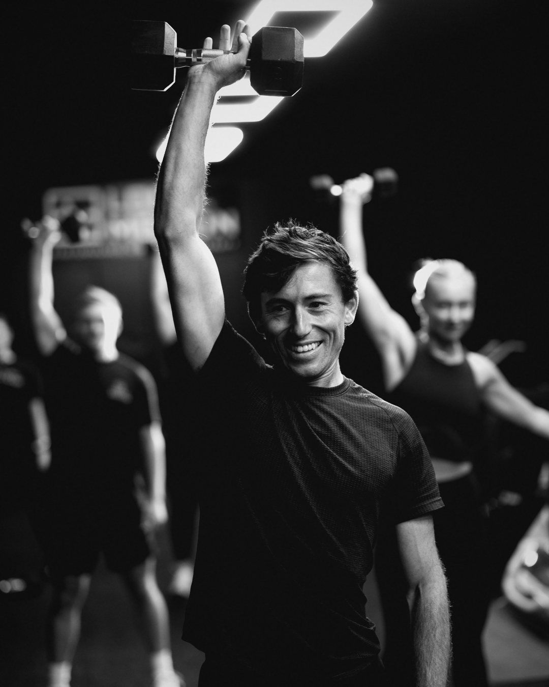 Group training class at Local Motion